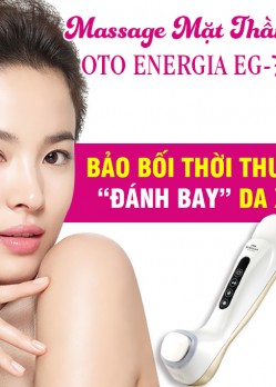Máy massage mặt chống lão hóa nóng lạnh OTO Energia EG-700 (vàng GOLD)
