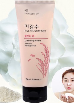 Sữa rửa mặt gạo Rice water bright The Face Shop