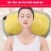 Gối massage hồng ngoại trị liệu đau vai cổ lưng Shiatsu OKACHI JP-568E (Pin sạc)